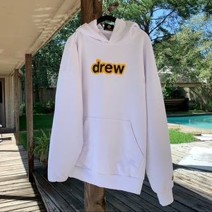 Secret White Drew House Hoodie
